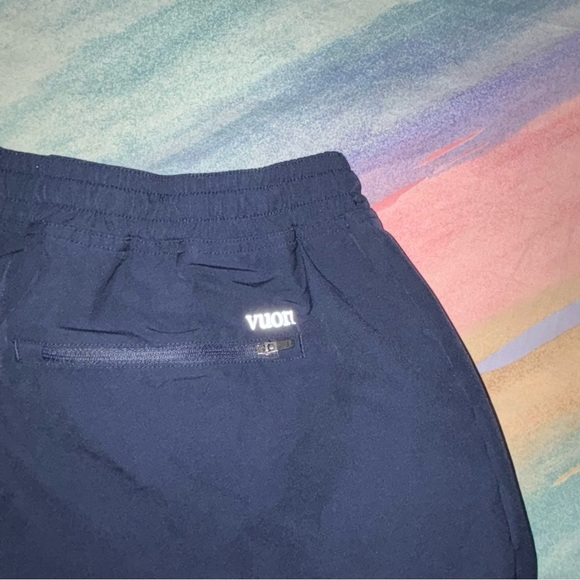 Vuori Jogger Men's Athletic Navy Elastic Waist Size L - Picture 3 of 7